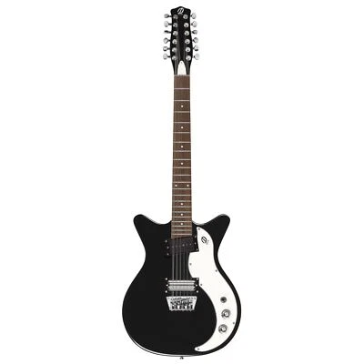 Danelectro D59X 12-String Guitar (Black) - Image 1 of 3