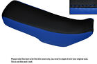 R BLUE &amp; BLACK CUSTOM FITS HONDA CR 125 250 500 84-86 DUAL LEATHER SEAT COVER