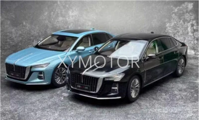 Century Dragon 1/18 China Red Flag Hong Qi Sedan H5 2023 Diecast Car Model Gifts - Image 1 of 4