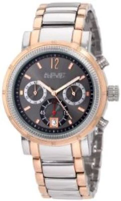 NEW August Steiner ASA809RG Mens Swiss Quartz Chronograph With Date Watch 33FT - Image 1 of 4