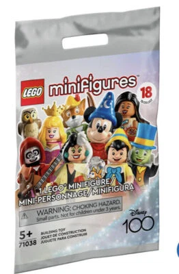 LEGO 71038 DISNEY 100 SERIE MINIFIGUREN WÄHLEN ODER WÄHLEN SIE EINE FIGUR AUS DER LISTE