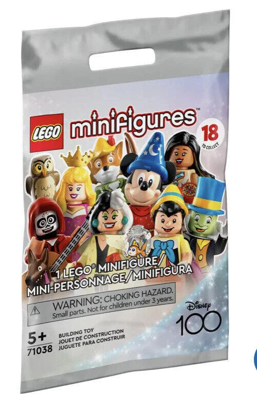 LEGO 71038 DISNEY 100 SERIES MINIFIGURES CHOOSE OR PICK A FIGURE FROM THE LIST