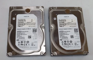 Lot 2x Seagate ST4000NM0034 3.5" 4TB SAS 12Gb/s 7200RPM Hard Drive 1HT278-038 - Picture 1 of 2