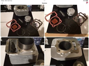 CG125 XR125 65,50mm 190 Bigbore Kit 13mm Pin, Zylinderkopf Big Valve, Sport Nocken Vergaser - Bild 1 von 11