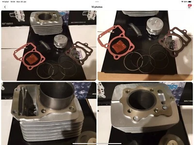 Honda XR125 CG125 150CC Bigbore Kit 13M Pin Big Valve CYL HEAD ,Sport cam ,CARB - Image 1 of 4