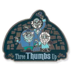 Prendedor 2018 Disney Parks Haunted Mansion Hitchhiking Ghosts Three Thumbs Up - Imagen 1 de 1