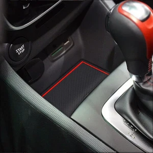 For Renault Clio 4 Clio4 Door Groove Pad Anti-Slip Gate Slot Cup Holder Mats - Picture 1 of 13