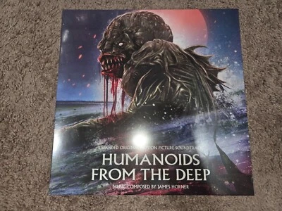 HUMANOIDS FROM THE DEEP: SOUNDTRACK LP VINYL, Brand New! SHOUT/SCREAM FACTORY - Image 1 of 4