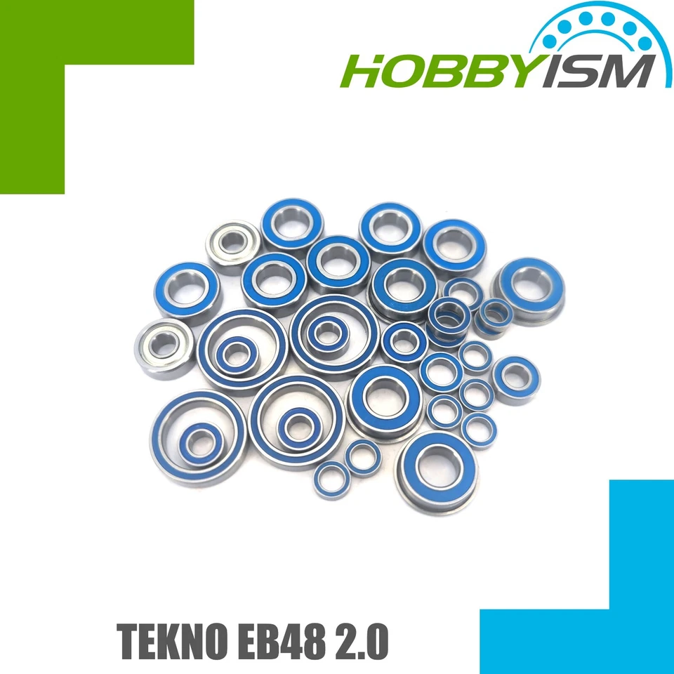 Tekno EB48 2.0 Sealed Bearing Kit ABEC-3 - Image 1 of 3
