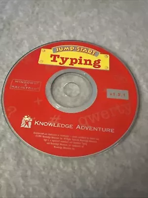 Jump Start for Kids Typing Win Mac 1998 Educational CD-ROM PC Game (Ages 7-10) - Image 1 of 4
