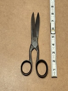 Tijeras vintage de cubiertos de héroe Alemania sastre curvo o tapicería - Imagen 1 de 5