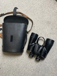 Bausch & Lomb WW2 US Navy Binoculars 7x50 with Case Great Condition - Picture 1 of 10