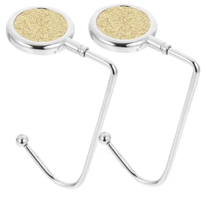  2 Piezas Cartera Colgador de Mesa Escritorio Mochila Viaje Bolso de Mano Ganchos Colgantes - Imagen 1 de 12