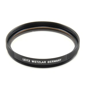 LEITZ E55 UVA FILTER BLACK 13373 #757 - Picture 1 of 2