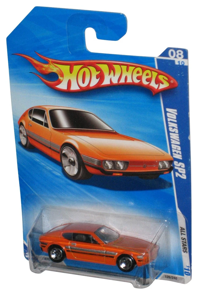 Coche de juguete Hot Wheels All Stars 08/10 '10 naranja Volkswagen SP2 126/240 Foto 1 de 1