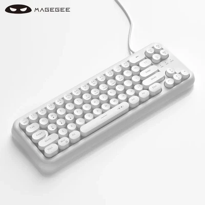 MAGEGEE TS91 60% Gaming Keyboard RGB Backlit 61 Key Compact Waterproof USB - Image 1 of 4