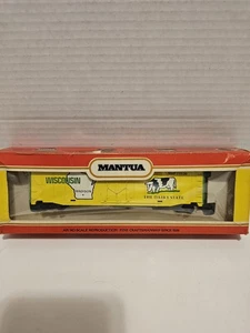 HO Mantua WISCONSIN MMP 711-30 U.S. State Series 50' Box Car The Dairy State - Picture 1 of 5