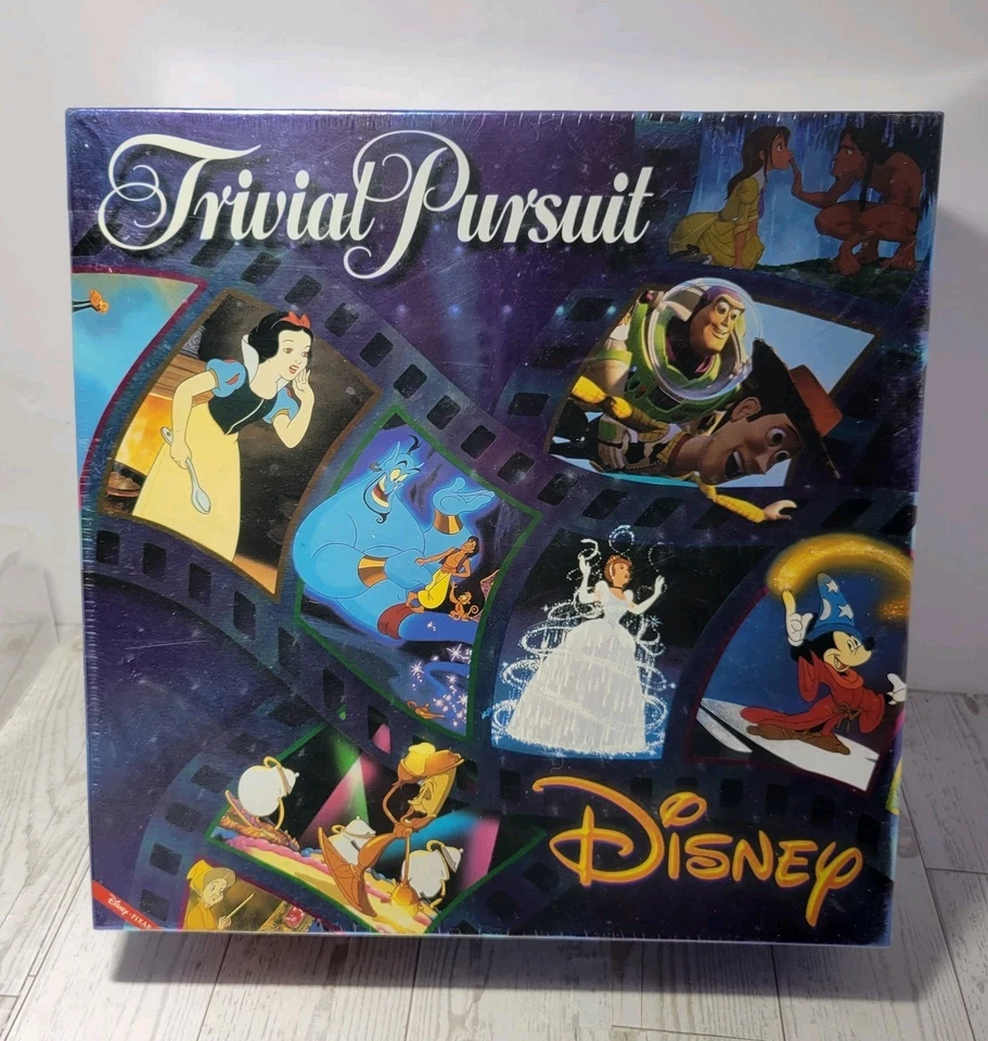Disney Trivial Pursuit Animated Picture Edition Parker Brothers 2002 NEW SEALED - Image 1 of 4