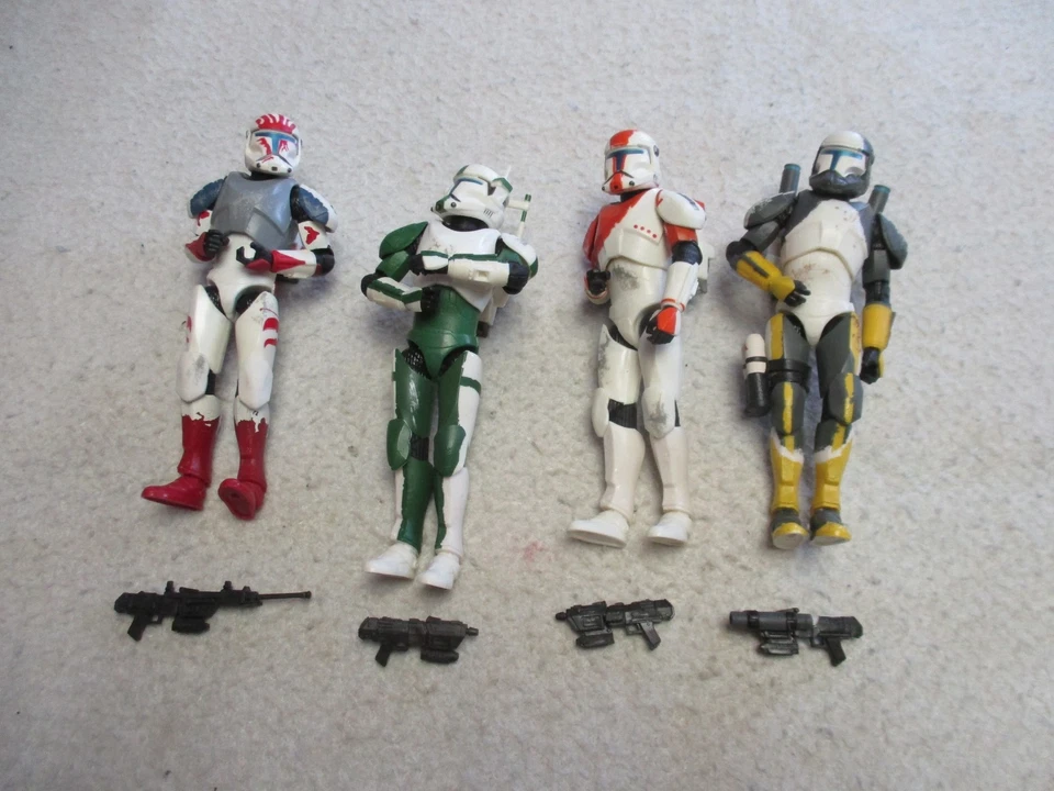 STAR WARS BLACK SERIES REPUBLIC COMMANDO DELTA SQUAD FIXER SEV BOSS SCORCH SET - Image 1 of 1