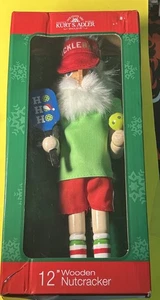 Kurt Adler 12 Zoll Holz Pickleball Nussknacker Mehrfarbig - Bild 1 von 3