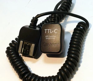 DSLRKIT Flash TTL Remote Sync Cord - Used coiled for Canon EOS - Picture 1 of 7