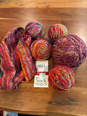 Lot of 6+ Skeins Premier Wool-Free Sock Yarn - Image 1 of 4