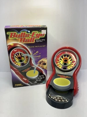 Tiger Games BULLS-EYE BALL 2003 Skeet Game Lights Talk funciona probado en caja Foto 1 de 4