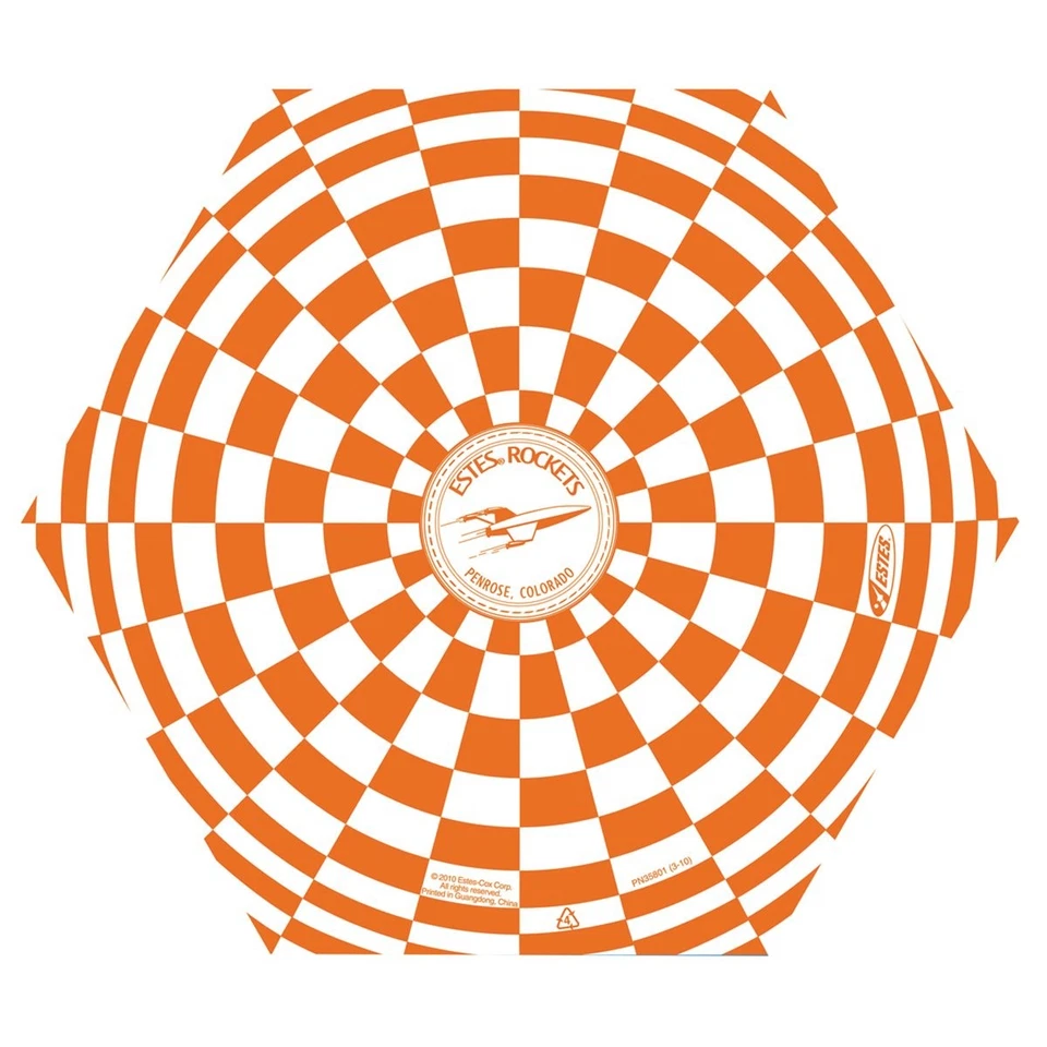 Estes 302264 2264 12" Rocket Parachute Model, Brown/a, 98 inches - Image 1 of 1