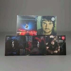 Lot of 5 Eric Church Records: 61 Days in Church, Carolina, Heart, Sinners, Soul - Picture 1 of 11