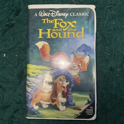 The Fox and the Hound VHS Disney Clamshell Black Diamond Good Condition - Image 1 of 3