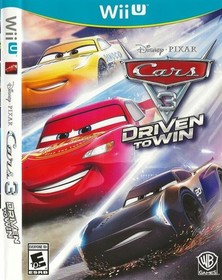 NEW Nintendo Wii U CARS 3 DRIVEN TO WIN Video Game WiiU Pixar WB Racing McQueen