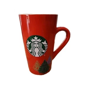 Taza de café Starbucks 2020 Holiday Christmas 16 fl oz mango árboles de Navidad - Imagen 1 de 7