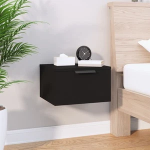 Mesita de Noche de Pared Aparador Flotante Armario Auxiliar de Dormitorio vidaXL - Imagen 1 de 131