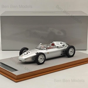 1/18 Tecnomodel Porsche 718 F2 1960 Solitude GP #5 Resin Car Model Limited - Picture 1 of 9