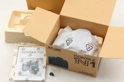 [Unused in Box w/ Data Back] Contax N1 35mm SLR Film Camera with D-10 From JAPAN - Image 1 of 4
