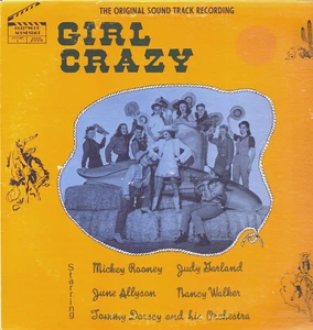 1982 Girl Crazy Original Soundtrack Vinyl LP Album Rooney Garland Gershwin #5008 - Imagen 1 de 4