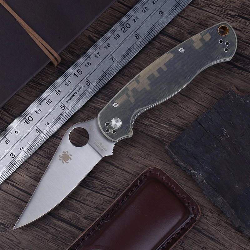 WALTHER Tarnung Klappmesser Einhandmesser Taschenmesser Messer G10 pocket knife Camo