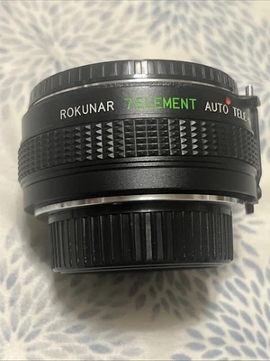 Quantaray 7 Element 2X MC Auto Tele Converter for Nikon Mount. Tested, Pics - Image 1 of 4