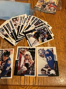 1997-97 Puntuación Equipo Hockey Colección Colorado Avalancha Juego Completo 1-20 - Imagen 1 de 8