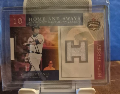 2003 Fleer Focus Home & Away Jersey Chipper Jones #HA-CJ Braves - Image 1 of 2
