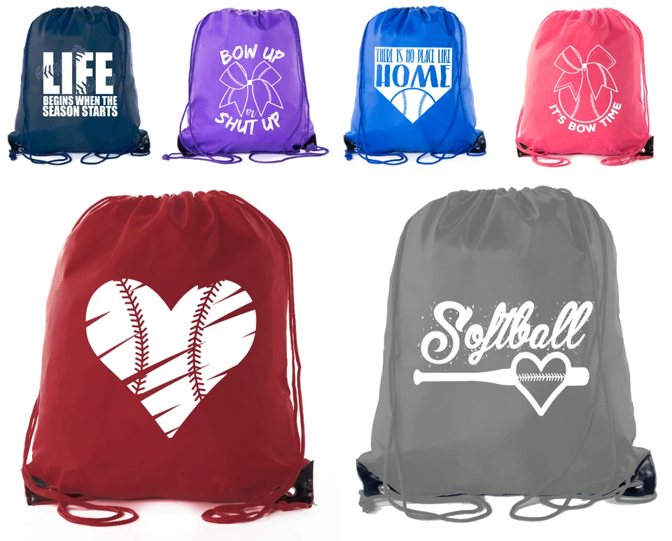 Bolsas de softbol Mato & Hash niñas torneo equipo regalos cumpleaños bolsas de regalos Foto 1 de 1