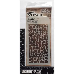 SELLOS SELLOS DE GOMA ANÓNIMOS TIM HOLTZ COCODRILO CAPAS PLANTILLA THS022  - Imagen 1 de 4