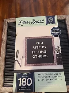 2021 New View Gifts and Accessories 12" x 12" x 1.5" Letter board. New - Picture 1 of 3