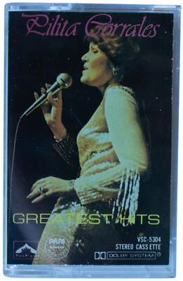 PILITA CORRALES Greatest Hits CASSETTE TAPE 80s OPM Pinoy Filipino Philippines - Image 1 of 3