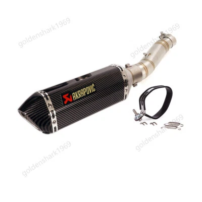 2015-2022 CBR300R para Honda CB300F puntas de escape tubo de enlace medio tubo silenciador 51 mm Foto 1 de 4