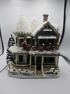 Hawthorne Village Thomas Kinkade The Night Before Christmas Story House Works - Bild 1 von 10