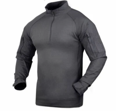 Condor 101065 Moisture Breathable Tactical 1/4 Zip Long Sleeve Combat Shirt - Image 1 of 2