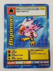Biyomon St-03 Digimon Digi Battle Digital Monsters Trading Card Game 1999 - Bild 1 von 2