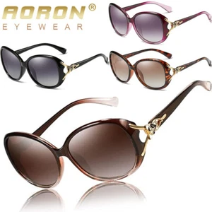 Womens Polarised Oval Shield Sunglasses Vintage Retro Shades for Ladies UV400 UK - Picture 1 of 42