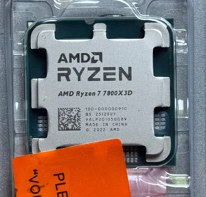 Brandneu Versiegelt 📦 AMD RYZEN 7 7800X3D CPU Gaming Prozessor AM5 - Bild 1 von 2